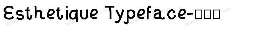 Esthetique Typeface字体转换